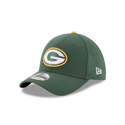 Green Green Bay Packers Hat - New Era NFL Team Classic 39THIRTY Stretch Fit Caps USA3294071